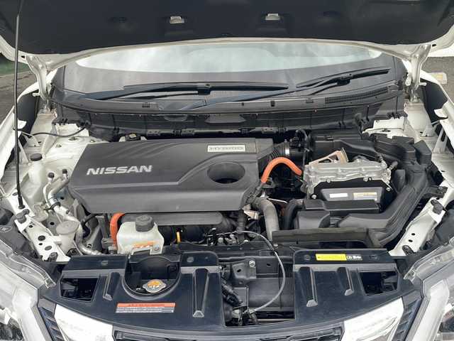 日産 エクストレイル ハイブリッド 20Xi 京都府 2018(平30)年 5.1万km ブリリアントホワイトパール 純正９インチナビ　Ｂｌｕｅｔｏｏｔｈオーディオ　フルセグ　ＤＶＤ再生　アラウンドビューモニター　エマージェンシーブレーキ　プロパイロット　ルーフレール　ドライブレコーダー　ＬＥＤヘッドライト