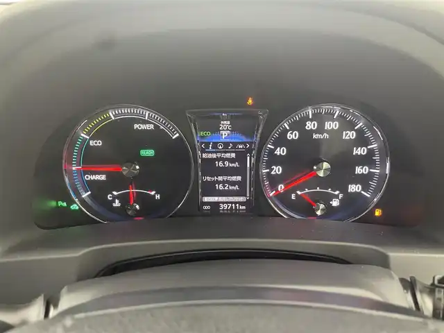 トヨタ クラウン ハイブリッド アスリートS 埼玉県 2016(平28)年 4万km ホワイトパールクリスタルシャイン ワンオーナー/純正ナビ/バックカメラ/ビルトインＥＴＣ/ドライブレコーダー前後/前席シートヒーター/パワーシート/プリクラッシュセーフティ/レーダークルーズ/ステアリングヒーター/スマートキー×２/ステアリングスイッチ/純正アルミホイール/前後コーナーセンサー/LEDヘッドライト/社外フロアマット/取扱説明書