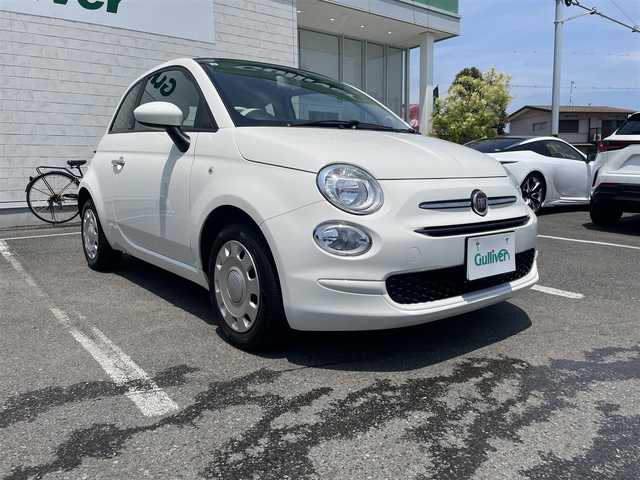 フィアット ５００Ｃ 1．2 ポップ 神奈川県 2021(令3)年 1.9万km 白