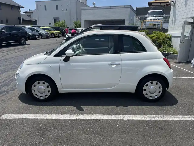 フィアット ５００Ｃ 1．2 ポップ 神奈川県 2021(令3)年 1.9万km 白