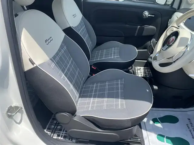 フィアット ５００Ｃ 1．2 ポップ 神奈川県 2021(令3)年 1.9万km 白