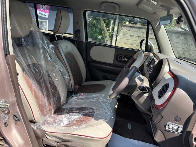 スズキ ラパン ショコラ X 埼玉県 2014(平26)年 7.7万km ピンク 純正ナビオーディオ/（AM/FM/BT/iPod/AUX/SD）/ワンセグテレビ/バックカメラ/アイドリングストップ/ドライブレコーダー前後/スペアキー１本（スマートキー）/プッシュスタード/純正フロアマット/保証書/車両/ナビ 取扱説明書