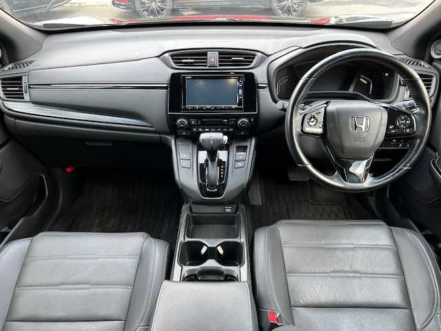 ホンダ ＣＲ－Ｖ EX・ブラックエディション 青森県 2020(令2)年 7.8万km クリスタルブラックパール 1オーナー車両/限定車Black Edition/・専用フロントグリル/・ヘッドライトエクステンション/・ブラッククリア塗装18インチアルミホイール/・専用本革ステアリングホイール/・専用本革セレクトレバー/・木目調パネル/・メーターバイザー/本革シート（Black Editionロゴ入り）/寒冷地仕様 /電動パノラミックサンルーフ/純正SDナビ（VRU-205CUi)/ハンズフリー電動リアゲート/前後ドラレコ/ETC2.0/ハンドルヒーター/全席シートヒーター/BSM/純正OPエンジンスターター/純正フロアマット/D＋N席パワーシート（シートメモリー機能付き）/ホンダセンシング