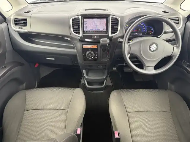 スズキ ソリオ G4 新潟県 2013(平25)年 7.8万km クラッシーレッドパール 社外メモリナビ(AVIC-MRZ02)/(AM/FM/CD/SD)/ワンセグTV/片側パワースライドドア/シートヒーター/プッシュスタート　/スペアキー/AW付スタッドレスタイヤ積み込み