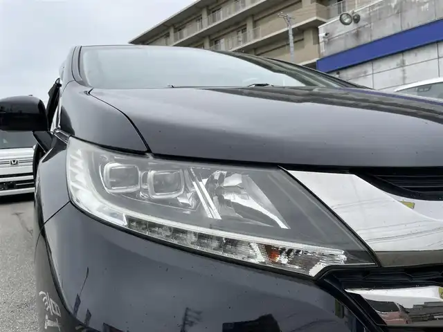 ホンダ オデッセイ アブソルート 兵庫県 2014(平26)年 12.9万km クリスタルブラックパール メモリナビ/フルセグテレビ/バックカメラ/オットマン/クルーズコントロール/プッシュスタート/片側パワースライドドア/ETC