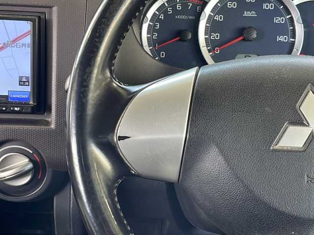 三菱 パジェロ ミニ エクシード 愛媛県 2009(平21)年 11.9万km クールシルバーメタリック 社外ナビ(CN-E310D)/ドライブレコーダー/ワンセグテレビ/ＥＴＣ/背面タイヤ/ルーフレール/純正アルミホイール/リモコンキー/スペアキー/純正フロアマット