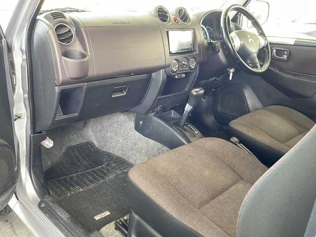 三菱 パジェロ ミニ エクシード 愛媛県 2009(平21)年 11.9万km クールシルバーメタリック 社外ナビ(CN-E310D)/ドライブレコーダー/ワンセグテレビ/ＥＴＣ/背面タイヤ/ルーフレール/純正アルミホイール/リモコンキー/スペアキー/純正フロアマット