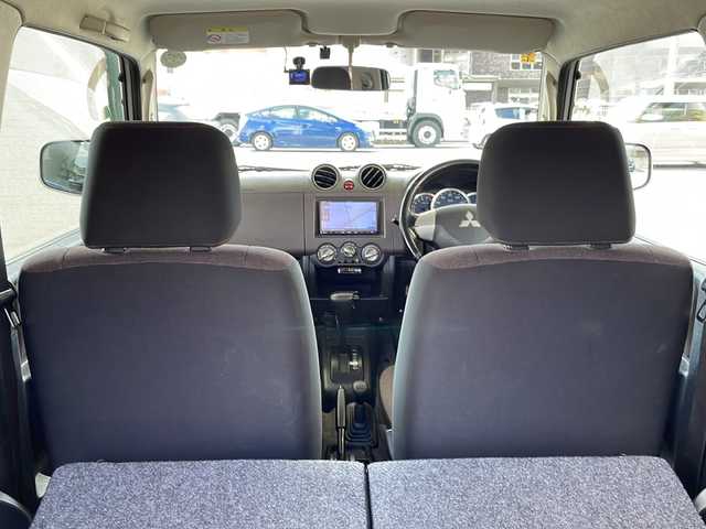 三菱 パジェロ ミニ エクシード 愛媛県 2009(平21)年 11.9万km クールシルバーメタリック 社外ナビ(CN-E310D)/ドライブレコーダー/ワンセグテレビ/ＥＴＣ/背面タイヤ/ルーフレール/純正アルミホイール/リモコンキー/スペアキー/純正フロアマット