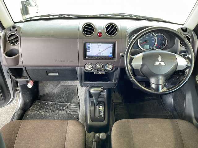三菱 パジェロ ミニ エクシード 愛媛県 2009(平21)年 11.9万km クールシルバーメタリック 社外ナビ(CN-E310D)/ドライブレコーダー/ワンセグテレビ/ＥＴＣ/背面タイヤ/ルーフレール/純正アルミホイール/リモコンキー/スペアキー/純正フロアマット