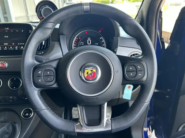 アバルト ５９５ ピスタ 茨城県 2020(令2)年 2.6万km 青 レコードモンツァマフラー/純正サベルト製シート/純正ディスプレイオーディオ/AppleCarPlay/バックカメラ/ETC/純正17インチAW/パドルシフト/キセノンヘッドライト/スポーツモード/取扱説明書/保証書/スペアキー