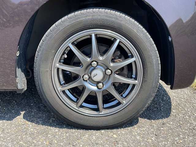 ダイハツ ムーヴ L 新潟県 2014(平26)年 8.1万km プラムブラウンクリスタルマイカ 4WD/社外SDナビ(MDV-X701W)/CD/DVD/BT/フルセグテレビ/バックカメラ/ETC/ベンチシート/アイドリングストップ/リモコンキー