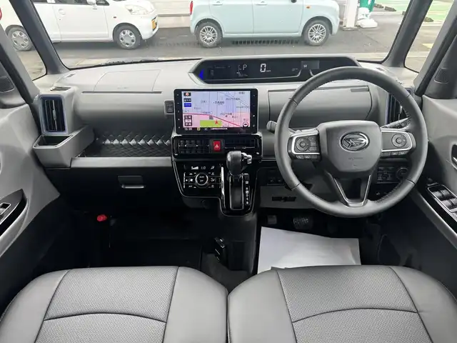 ダイハツ タント カスタム RS セレクション 三重県 2020(令2)年 3.7万km ブラックマイカメタリック ワンオーナー/OPダークブラックメッキ/・フロントパンパーロアモール/・リアバンパーロアガーニッシュ/・サイドスカートモール/・バックドアガーニッシュ/スマートアシスト/アイドリングストップ/純正9インチナビ・地デジTV/・DVD/CD/・Bluetooth/バックカメラ/クリアランスソナー/レーンディパーチャーアラート/レーダークルーズコントロール/両側パワースライドドア /革調シートカバー/ビルトインETC/純正15インチアルミホイール/LEDヘッドライト/・オートライト/プッシュエンジンスタート/スマートキー/新車時保証書/取扱説明書