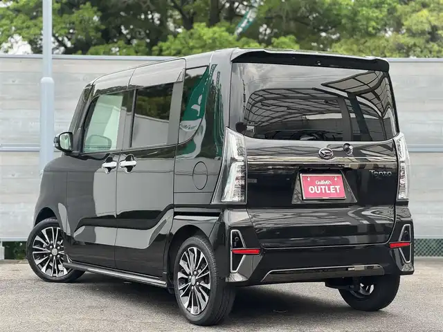 ダイハツ タント カスタム RS セレクション 三重県 2020(令2)年 3.7万km ブラックマイカメタリック ワンオーナー/OPダークブラックメッキ/・フロントパンパーロアモール/・リアバンパーロアガーニッシュ/・サイドスカートモール/・バックドアガーニッシュ/スマートアシスト/アイドリングストップ/純正9インチナビ・地デジTV/・DVD/CD/・Bluetooth/バックカメラ/クリアランスソナー/レーンディパーチャーアラート/レーダークルーズコントロール/両側パワースライドドア /革調シートカバー/ビルトインETC/純正15インチアルミホイール/LEDヘッドライト/・オートライト/プッシュエンジンスタート/スマートキー/新車時保証書/取扱説明書