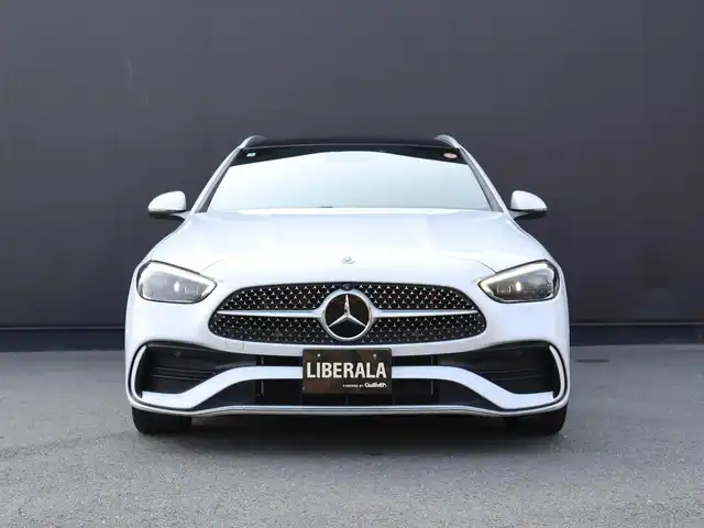メルセデス・ベンツ Ｍ・ベンツ Ｃ２００ ステーションワゴン アバンギャルドAMGライン 静岡県 2022(令4)年 2.4万km 白 ワンオーナー/レザーエクスクルーシブパッケージ/サンルーフ/純正ナビ/フルセグTV/Apple Car Play/HUD/ACC/360°カメラ/ドラレコ前後/アンビエントライト