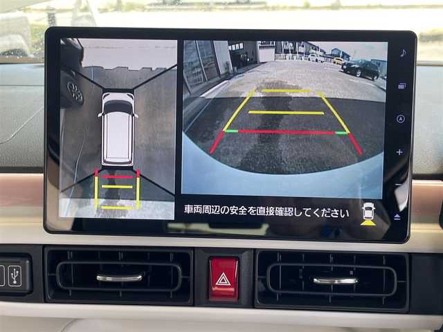 ダイハツ ムーヴ キャンバス ストライプス G 宮城県 2023(令5)年 0.2万km シャイニングホワイトパール/アプリコットピンクメタリック 純正10インチメモリナビ/CD/DVD/FM/AM/HDMI/BT/USB/SD/アラウンドビューモニター/シートヒーターDN席/カップウォーマーDN席/両側パワースライドドア/純正ドライブレコーダー/純正フロアマット/ブレーキホールド/アイドリングストップ/衝突被害軽減ブレーキ/パーキングセンサー/同サイズサマータイヤ積込/スマートキーx2