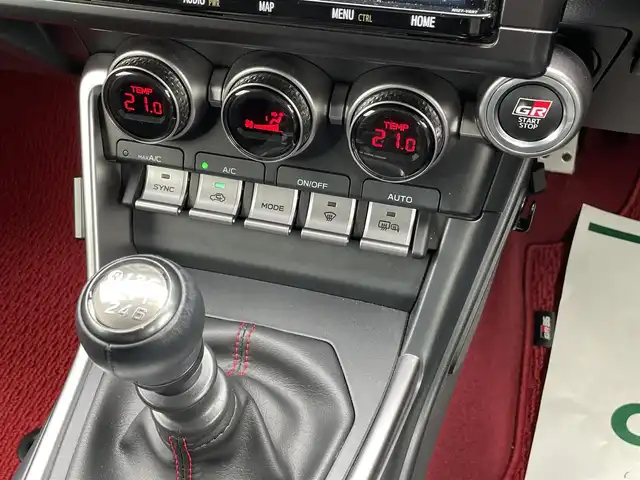 トヨタ ＧＲ８６ RZ 宮崎県 2022(令4)年 2.5万km 赤 ディーラー純正ナビ/Bluetooth/フルセグテレビ/バックカメラ/ETC2.0/ドライブレコーダー/純正18インチアルミ/シートヒーター/LEDヘッドライト/プッシュスタート/後側方警戒支援システム
