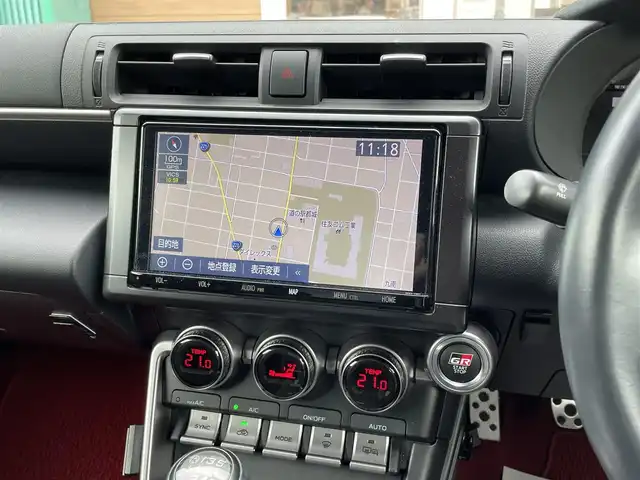 トヨタ ＧＲ８６ RZ 宮崎県 2022(令4)年 2.5万km 赤 ディーラー純正ナビ/Bluetooth/フルセグテレビ/バックカメラ/ETC2.0/ドライブレコーダー/純正18インチアルミ/シートヒーター/LEDヘッドライト/プッシュスタート/後側方警戒支援システム