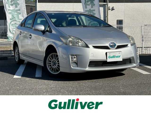 トヨタ プリウス L 三重県 2010(平22)年 20万km シルバーM 登録時199252km/禁煙車/ALPINE8インチSDナビ/・フルセグ・Ｂｌｕｅｔｏｏｔｈ・ＣＤ／ＤＶＤ・SD・AM/FM/バックカメラ/ＡＵＴＯライト/電動格納ミラー/ステアリングスイッチ/プッシュスタート/スマートキー/スペアキー/純正フロアマット