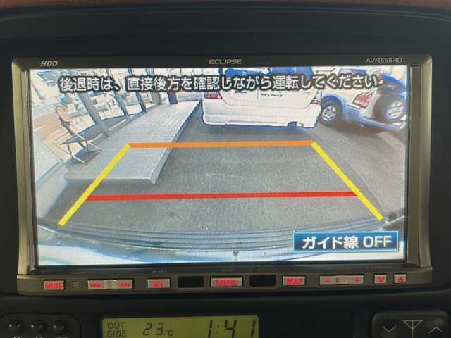 トヨタ ランドクルーザー シグナス 岐阜県 2001(平13)年 15万km ブラック /1ナンバー登録//サンルーフ//エアサス//エアサスコントローラー//社外HDDナビ(AVN558HD)/(MUSIC JUKE/DISC/AUX)//ベージュレザーシート/(前席パワーシート)/(D席シートメモリー)/(前席シートヒーター)//クルーズコントロール//社外20インチAW//HIDヘッドライト//バックカメラ//ルーフレール//CLIFFORDセキュリティ//ＥＴＣ//リモコンキー//スペアキーx1//ウッドコンビハンドル//電動格納ミラー//純正フロアマット
