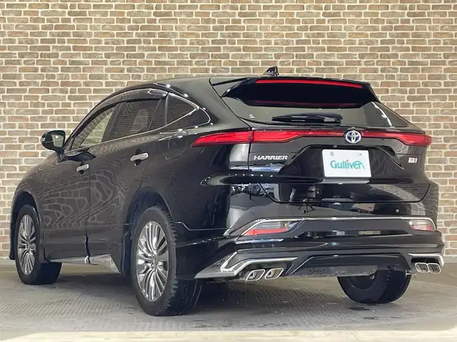 トヨタ ハリアー ハイブリッド Z 岩手県 2021(令3)年 4.9万km ブラック ワンオーナー/４WD/モデリスタエアロ/JBLプレミアムサウンドシステム/寒冷地仕様/ヘッドアップディスプレイ/ハンズフリーパワーバックドア/置くだけ充電/パノラミックビューモニター/12.3インチナビゲーション/デジタルインナーミラー/フルセグTV/トヨタセーフティセンス/プリクラッシュセーフティ/レーダークルーズコントロール/レーントレーシングアシスト/オートマチックハイビーム/ロードサインアシスト/BSM・RCTA/クリアランスソナー/パーキングサポートブレーキ/運転席パワーシート/AC100V1500Wアクセサリーコンセント(ラゲッジルーム内)/ETC2.0/LEDヘッドランプ/純正１９インチアルミホイール