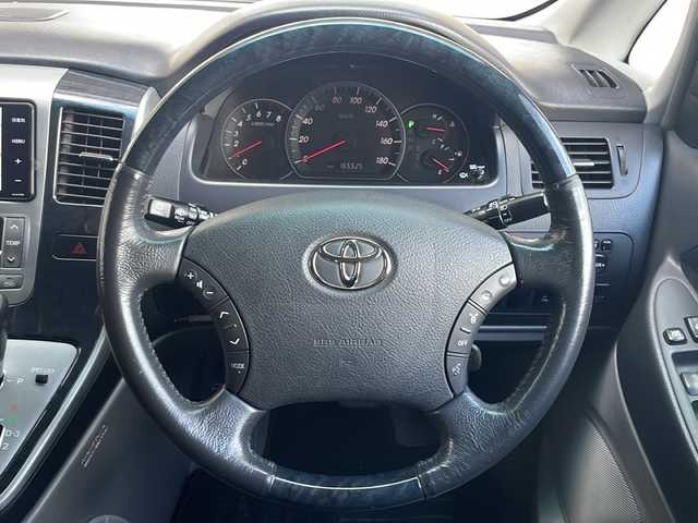 トヨタ アルファード Ｖ AS プレミアム アルカンターラ 兵庫県 2005(平17)年 16.6万km ホワイトパールマイカ 保証書・取説・有/社外SDナビ・フルセグ・BT・CD・DVD・FM・AM/バックカメラ/両側パワースライドドア/車線逸脱防止支援システム/リモコンキー×1/スペアキー×1/純正フロアマット/純正ドアバイザー/柿本マフラー/ダウンサス/社外テール