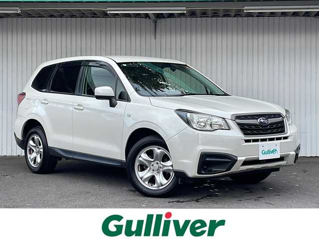 スバル フォレスター 2．0i 長野県 2016(平28)年 5.4万km クリスタルホワイトP ワンオーナー/メモリナビTV/バックカメラ/ETC/ドライブレコーダー/キーレス/純正フロアマット/保証書・取説