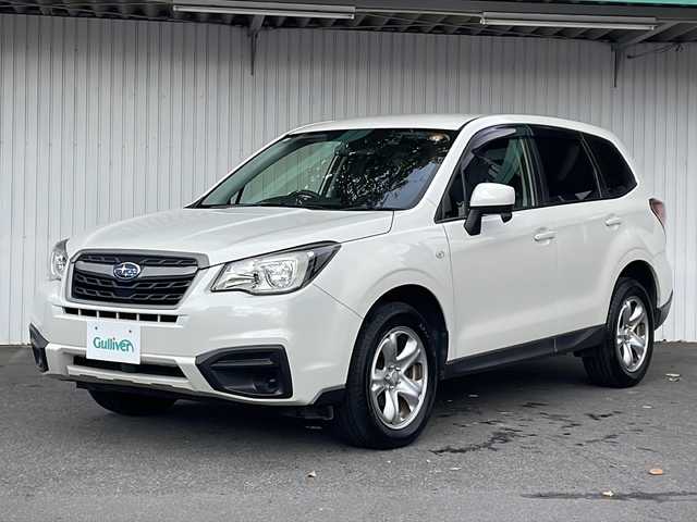 スバル フォレスター 2．0i 長野県 2016(平28)年 5.4万km クリスタルホワイトP ワンオーナー/メモリナビTV/バックカメラ/ETC/ドライブレコーダー/キーレス/純正フロアマット/保証書・取説