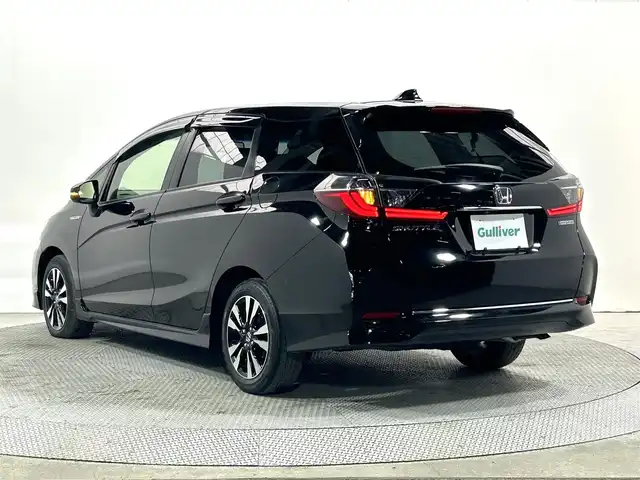 ホンダ シャトル ハイブリッド X ホンダセンシング 大阪府 2020(令2)年 3.8万km クリスタルブラックパール 純正ナビTV バックカメラ ハーフレザー シートヒーター レーダークルコン 衝突軽減ブレーキ レーンアシスト スマートキー プッシュスタート パドルシフト オートライト LEDヘッドライト ETC