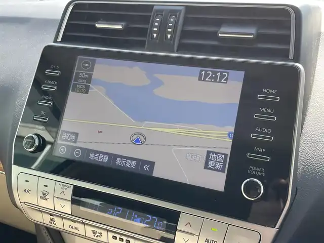 トヨタ ランドクルーザー プラド TX Lパッケージ マットブラED 宮崎県 2023(令5)年 3.8万km ブラック 純正ナビ/（AM/FM/BT/USB)/バックカメラ/パノラマビューモニタ/ステアリングスイッチ/レーダークルーズコントロール/横滑り防止機能/オートハイビーム/革シート/D席/N席パワーシート/D席/N席シートヒーター/D席/N席シートクーラー/サンルーフ/前後ドライブレコーダー/クリアランスソナー/ビルトインETC