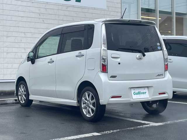 ダイハツ ムーヴ カスタム X LTD 静岡県 2011(平23)年 9.6万km パールホワイトⅢ /ワンオーナー//純正ナビ/ワンセグTV//純正CD/DVD//バックカメラ//ディスチャージ//スマートキー//フォグLEDライト//スペアキー//純正14インチAW//保証書//取説