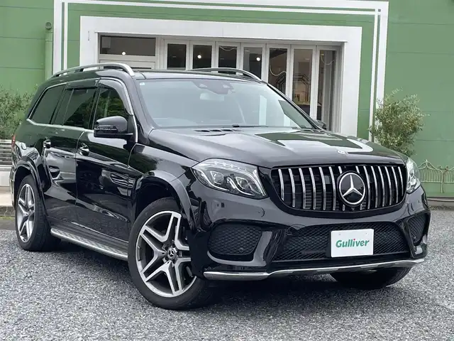 メルセデス・ベンツ ＧＬＳ３５０ｄ 4マチックスポーツ 埼玉県 2017(平29)年 4.6万km オブシディアンブラック Wサンルーフ/黒革シート/シートヒーター/純正ナビTV/ハーマンカードンサウンド/360度カメラ/ETC2.0/パワーバックドア/クリアランスソナー/LEDヘッドライト/純正21インチAW/戦後360度ドラレコ/アクティブクルーズコントロール/操舵支援付レーンアシスト/衝突軽減ブレーキ/プッシュスタート/スマートキー/スペアキー/業者施工内外装仕上げ済み/保証書付整備手帳/取扱説明書
