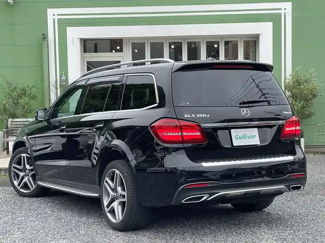 メルセデス・ベンツ ＧＬＳ３５０ｄ 4マチックスポーツ 埼玉県 2017(平29)年 4.6万km オブシディアンブラック Wサンルーフ/黒革シート/シートヒーター/純正ナビTV/ハーマンカードンサウンド/360度カメラ/ETC2.0/パワーバックドア/クリアランスソナー/LEDヘッドライト/純正21インチAW/戦後360度ドラレコ/アクティブクルーズコントロール/操舵支援付レーンアシスト/衝突軽減ブレーキ/プッシュスタート/スマートキー/スペアキー/業者施工内外装仕上げ済み/保証書付整備手帳/取扱説明書