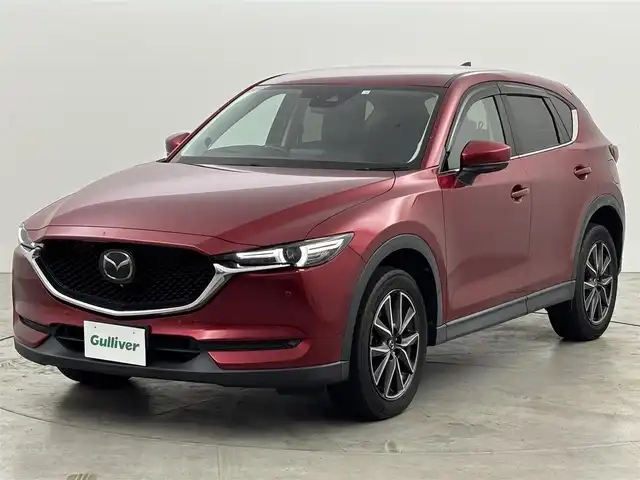 マツダ ＣＸ－５ XD Lパッケージ 福岡県 2018(平30)年 6.4万km ソウルレッドクリスタルM 純正ナビ／フルセグＴＶ　/全方位カメラ　/ＢＯＳＥプレミアムサウンド　/ＥＴＣ　/レーダークルーズコントロール　/コーナーセンサー　/衝突被害軽減ブレーキ　/レーンキープ　/ＢＳＭ　/ＨＵＤ　/シートヒーター　/ステアリングヒーター　/パワーバックドア　/ＬＥＤヘッドライト