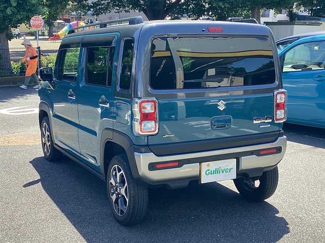 スズキ ハスラー Jスタイル ターボ 神奈川県 2022(令4)年 1.5万km デニムブルー ガンメタリック 2トーン 純正8インチナビ、TV/アラウンドビューモニタ/セーフティーサポート/・ドライブレコーダー/・ETC/・シートヒーター/・レーダークルーズコントロール/・プリクラッシュ/・パドルシフト/・シートバックテーブル/・電動格納式ミラー/・オートライト/・LEDヘットライト/・LEDフォグライト/・アイドリングストップ/・スマートキー×２/・プッシュスタート/・バックソナー/・純正１５インチアルミ/・保証書/・取説