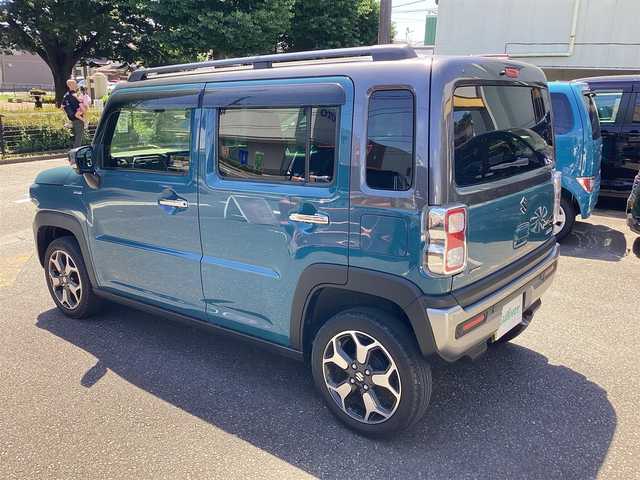 スズキ ハスラー Jスタイル ターボ 神奈川県 2022(令4)年 1.5万km デニムブルー ガンメタリック 2トーン 純正8インチナビ、TV/アラウンドビューモニタ/セーフティーサポート/・ドライブレコーダー/・ETC/・シートヒーター/・レーダークルーズコントロール/・プリクラッシュ/・パドルシフト/・シートバックテーブル/・電動格納式ミラー/・オートライト/・LEDヘットライト/・LEDフォグライト/・アイドリングストップ/・スマートキー×２/・プッシュスタート/・バックソナー/・純正１５インチアルミ/・保証書/・取説