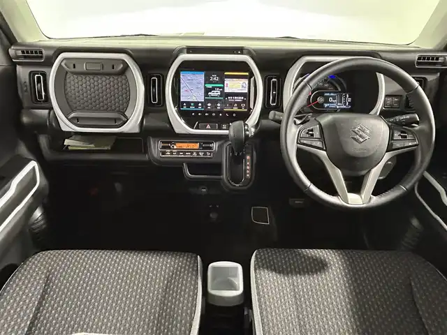 スズキ ハスラー HYBRID X ターボ 大阪府 2021(令3)年 2.2万km ピュアホワイトP 純正ナビ(フルセグ/CD再生/Bluetooth) 360カメラ ETC 衝突軽減 レーダークルコン クリアランスソナー レーンアシスト シートヒーター パドルシフト ドラレコ オートライト