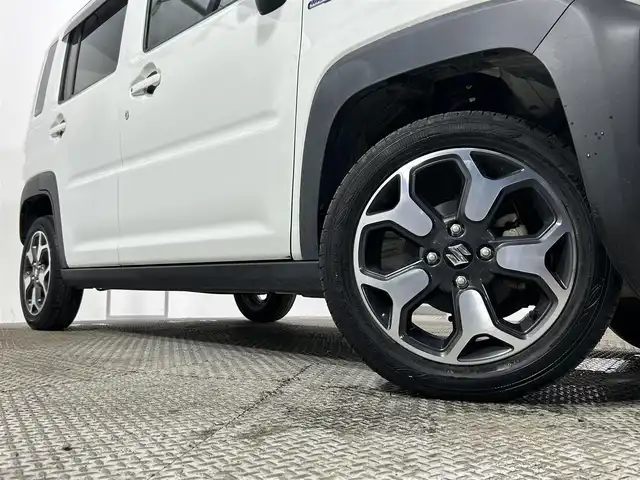 スズキ ハスラー HYBRID X ターボ 大阪府 2021(令3)年 2.2万km ピュアホワイトP 純正ナビ(フルセグ/CD再生/Bluetooth) 360カメラ ETC 衝突軽減 レーダークルコン クリアランスソナー レーンアシスト シートヒーター パドルシフト ドラレコ オートライト