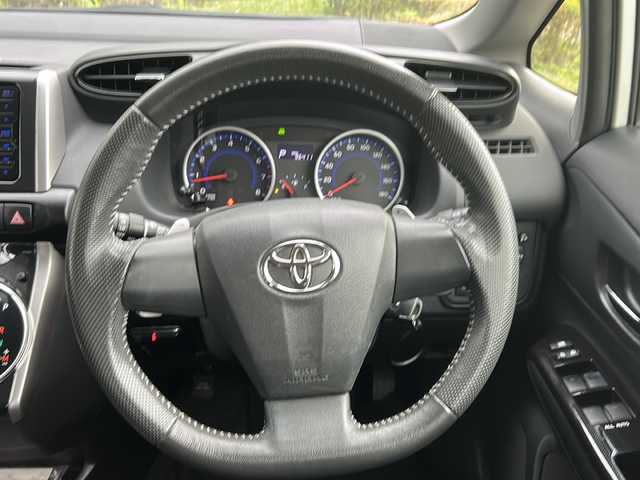 トヨタ ウィッシュ 1．8S 福島県 2014(平26)年 9.7万km ホワイトパールクリスタルシャイン 社外ナビ/BT、ワンセグTV、MSV、/ETC/リモコンキー/オートライト/ドアバイザー/純正AW
