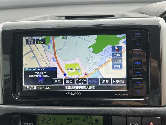 トヨタ ウィッシュ 1．8S 福島県 2014(平26)年 9.7万km ホワイトパールクリスタルシャイン 社外ナビ/BT、ワンセグTV、MSV、/ETC/リモコンキー/オートライト/ドアバイザー/純正AW