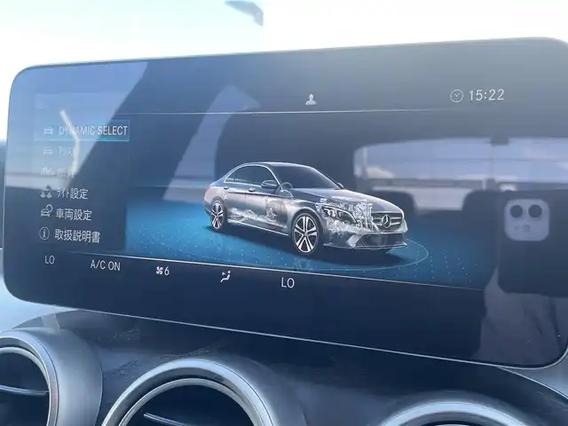 メルセデス・ベンツ Ｃ２２０ｄ アバンギャルド　AMGライン 東京都 2018(平30)年 4.3万km 白 後期モデル/メーカーナビ/フルセグTV/Apple CAR PLAY/ACC/BSM/LKA/エアサス/黒革シート/シートヒーター/パドルシフト/前後ドラレコ/ETC2.0