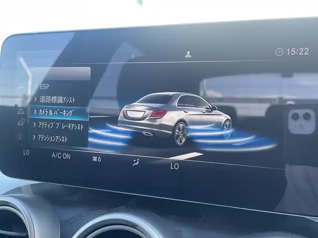 メルセデス・ベンツ Ｃ２２０ｄ アバンギャルド　AMGライン 東京都 2018(平30)年 4.3万km 白 後期モデル/メーカーナビ/フルセグTV/Apple CAR PLAY/ACC/BSM/LKA/エアサス/黒革シート/シートヒーター/パドルシフト/前後ドラレコ/ETC2.0