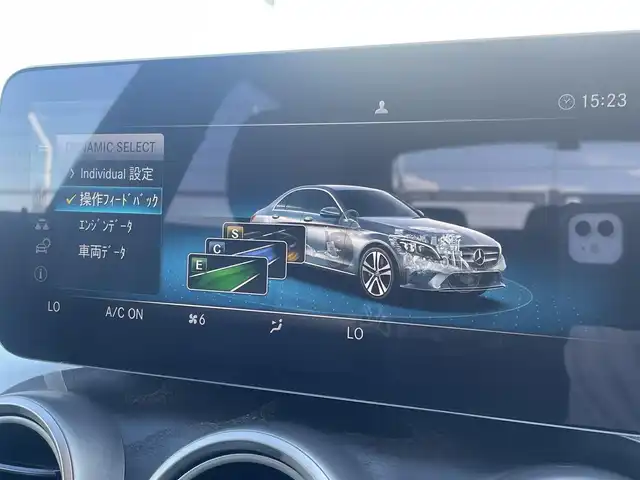 メルセデス・ベンツ Ｃ２２０ｄ アバンギャルド　AMGライン 東京都 2018(平30)年 4.3万km 白 後期モデル/メーカーナビ/フルセグTV/Apple CAR PLAY/ACC/BSM/LKA/エアサス/黒革シート/シートヒーター/パドルシフト/前後ドラレコ/ETC2.0