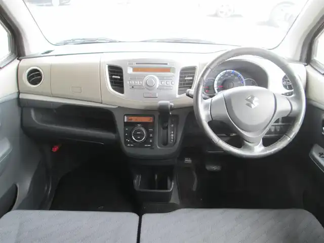 スズキ ワゴンＲ FX－LTD 千葉県 2013(平25)年 4万km ブルーイッシュブラックパール3 純正CDオーディオ/AUX/ヘッドライトレベライザー/ウインカードアミラー/アイドリングストップ/プライバシーガラス/プッシュスタート/スマートキー/ドアバイザー/ETC/H27、28、30、R2、4、6年記録簿