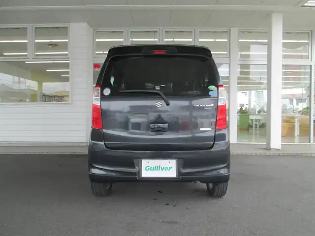 スズキ ワゴンＲ FX－LTD 千葉県 2013(平25)年 4万km ブルーイッシュブラックパール3 純正CDオーディオ/AUX/ヘッドライトレベライザー/ウインカードアミラー/アイドリングストップ/プライバシーガラス/プッシュスタート/スマートキー/ドアバイザー/ETC/H27、28、30、R2、4、6年記録簿