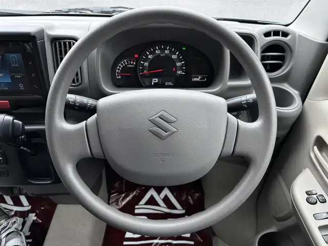 スズキ エブリイ JOINターボ 栃木県 2024(令6)年 0.1万km デニムブルーメタリック 【電子制御式4WD】/SUZUKIセーフティサポート/純正7インチディスプレイオーディオ/Bluetooth接続/バックカメラ/両側パワースライド/運転席シートヒーター/リヤヒーター/LEDヘッドライプ/ヘッドライトレベライザー/オートライト/ハイビームアシスト/USB電源ソケット(TypeA/TypeC)/キーレスプッシュスタート/LEDルームランプ/オートエアコン