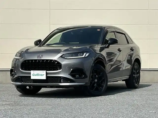 ホンダ ＺＲ－Ｖ ハイブリッド e:HEV Z ブラックスタイル 茨城県 2024(令6)年 0.6万km スーパープラチナグレーメタリック 本革シート/前席シートヒーター/前席パワーシート/純正インターナビ・フルセグTV/バックカメラ/BOSEサラウンドシステム/パワーバックドア/ホンダセンシング/　衝突軽減ブレーキ/　後方誤発進抑制機能/　歩行者事故低減ステアリング/　渋滞追従機能付アダプティブクルーズコントロール/　車線維持支援システム/　先行車発進お知らせ機能/　標識認識機能/　ブラインドスポットインフォメーション/　誤発進抑制機能/　近距離衝突軽減ブレーキ/　路外逸脱抑制機能/　トラフィックジャムアシスト/　パーキングセンサーシステム/純正１８インチアルミホイール/ワイヤレス充電器/パドルシフト/ステアリングヒーター/LEDヘッドライト/プッシュスタート/ビルトインETC2.0