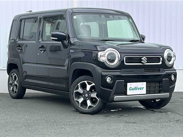 スズキ ハスラー HYBRID X 三重県 2021(令3)年 4.9万km ブルーイッシュブラックパール3 社外ナビ /バックカメラ /前席シートヒーター /前後コーナーセンサー /スペアキー /ステアリングスイッチ/純正フロアマット /アイドリングストップ/レーンキープアシスト /衝突軽減ブレーキ /LEDヘッドライト /オートライト /電動格納ミラー /禁煙車