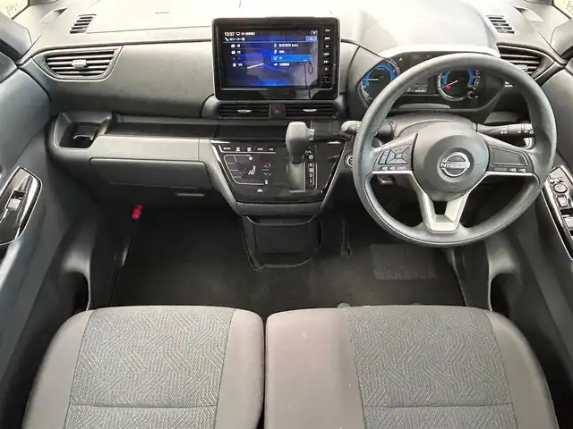 日産 ルークス ハイウェイスター X 愛媛県 2024(令6)年 0.9万km フローズンバニラパール/アッシュブラウンM 純正9型ナビ/全周囲カメラ/両側電動スライドドア/左側ハンズフリースライド/インテリジェントルームミラー/セーフティシールド/衝突被害軽減装置/車線逸脱防止装置/クリアランスソナー/リアサーキュレーター/後席サンシェイド/LEDヘッドライト/アイドリングストップ/ステアリングリモコン/電格ミラー/ヘッドライトレベライザー/シガーソケット/現状サマー(純正AW)(155/65/R14)/BRIDGESTONE EcoPia/禁煙車
