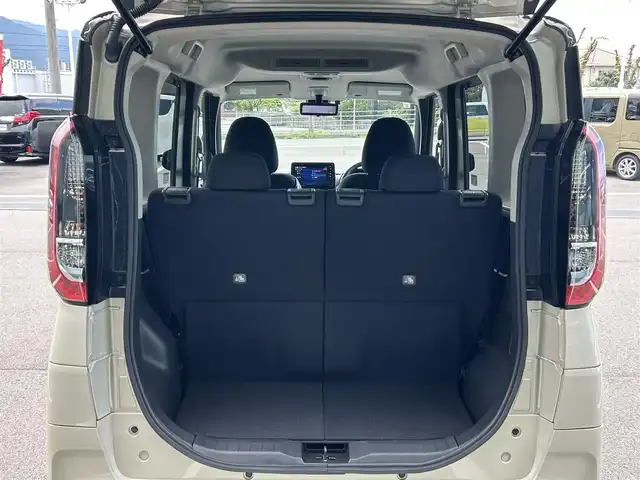 日産 ルークス ハイウェイスター X 愛媛県 2024(令6)年 0.9万km フローズンバニラパール/アッシュブラウンM 純正9型ナビ/全周囲カメラ/両側電動スライドドア/左側ハンズフリースライド/インテリジェントルームミラー/セーフティシールド/衝突被害軽減装置/車線逸脱防止装置/クリアランスソナー/リアサーキュレーター/後席サンシェイド/LEDヘッドライト/アイドリングストップ/ステアリングリモコン/電格ミラー/ヘッドライトレベライザー/シガーソケット/現状サマー(純正AW)(155/65/R14)/BRIDGESTONE EcoPia/禁煙車
