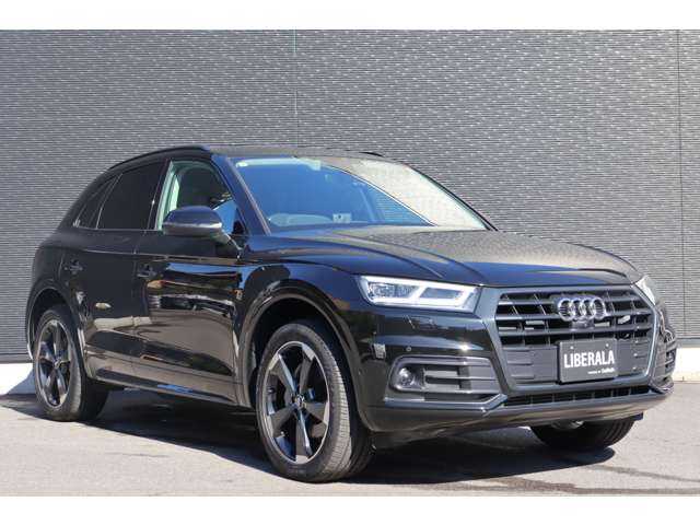 アウディ Ｑ５ ブラックエディション 大分県 2019(令1)年 6.4万km 黒 特別仕様車（250台限定）/Audiプレセンス/Audiサイドアシスト/Audiアクティブレーンアシスト/アダプティブクルーズコントロール/純正ナビ/CarPlay/Bluetooth/バックカメラ/黒革/シートヒーター/パワーシート/ハイビームアシスト/アンビエントライト/純正20インチAW/ETC/純正ドライブレコーダー前後